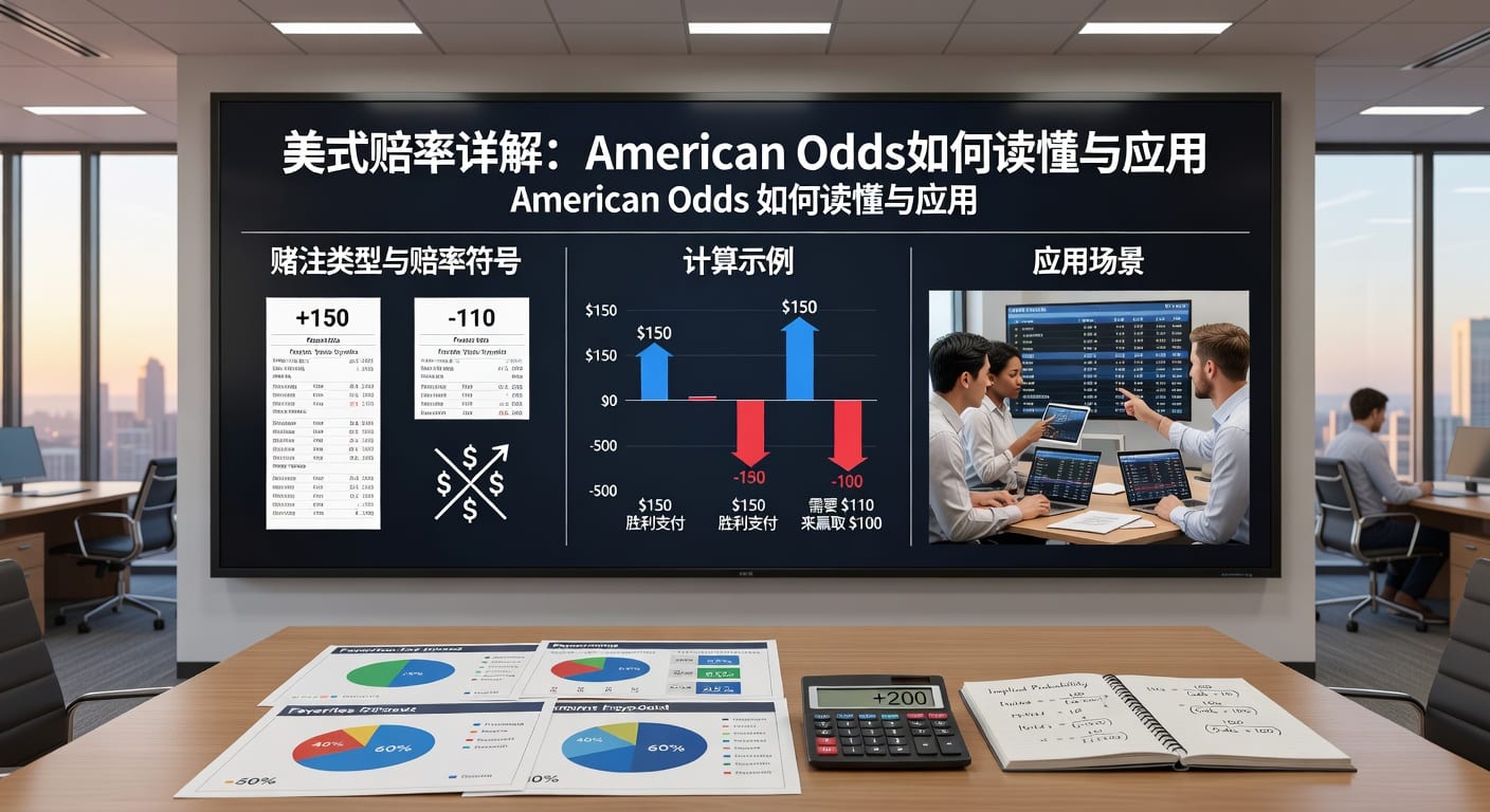 美式赔率 American Odds：新手入门与深度解析，助你掌握投注先机