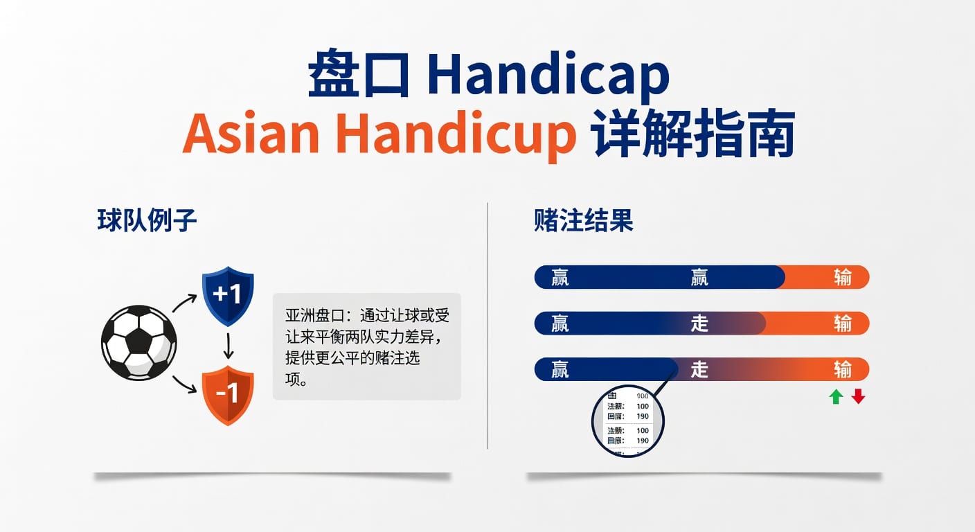 2026年世界杯投注：亚洲盘口（Handicap）深度解析与技巧