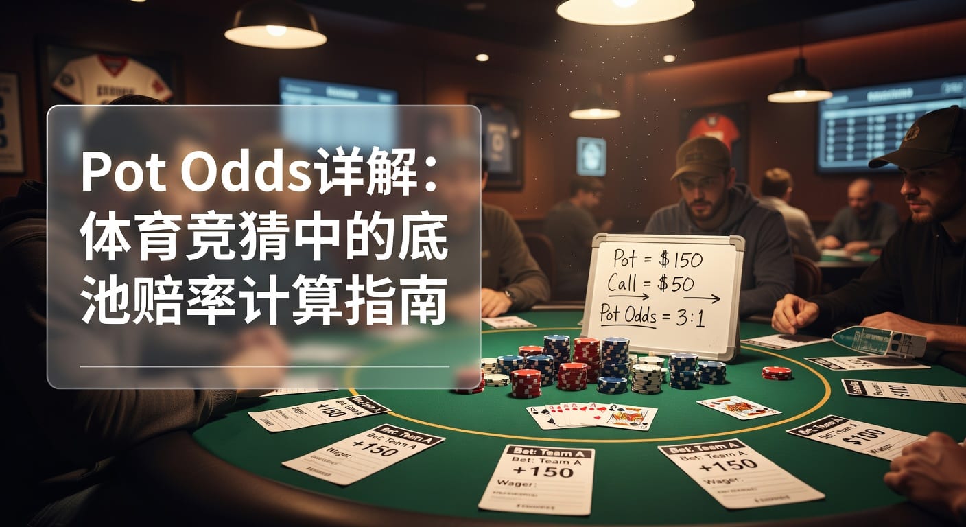 底池赔率 pot odds：体育投注技巧与计算方法