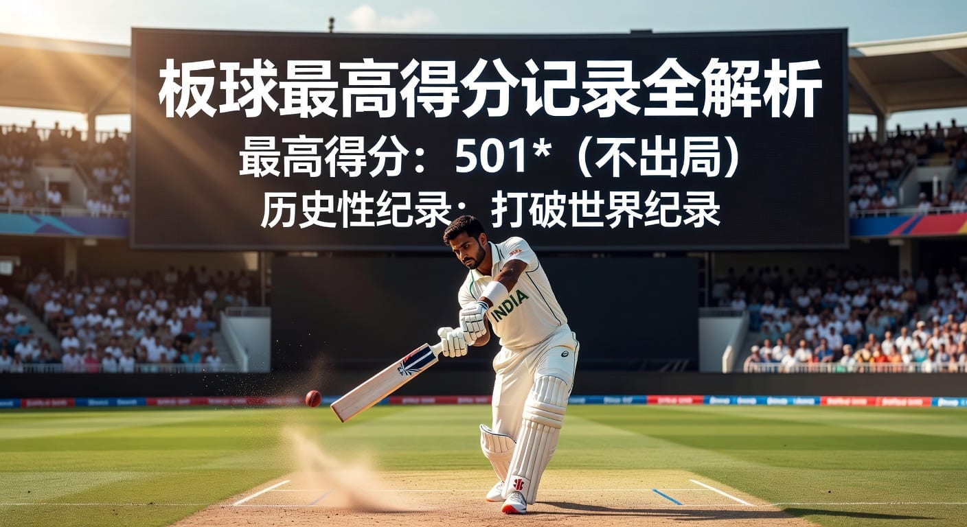 板球最高得分 Highest Score｜2026年数据解读
